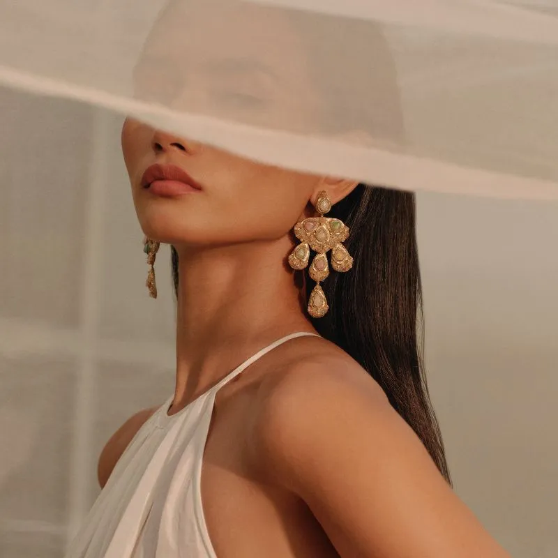 Rann Earrings made by Deepa Gurnari