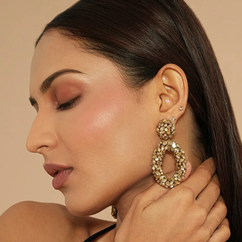 Dinorah Earrings made by Deepa Gurnari