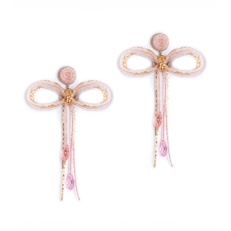 Coquette Earrings made by Deepa Gurnari