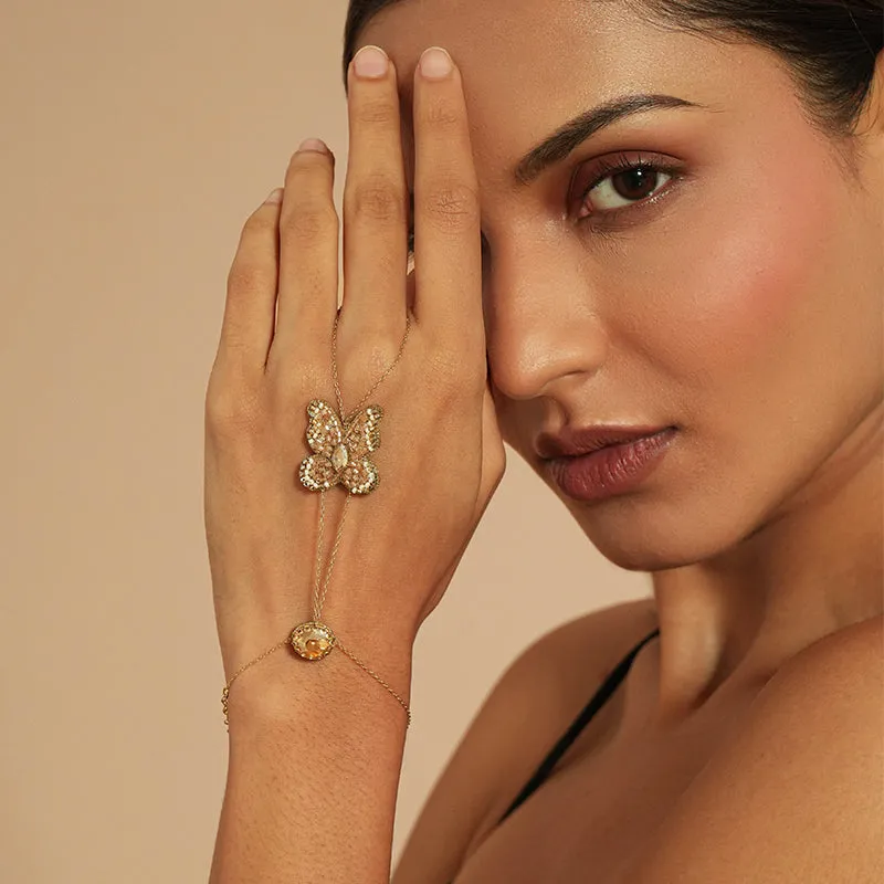 Lyster Hand Chain made by Deepa Gurnari
