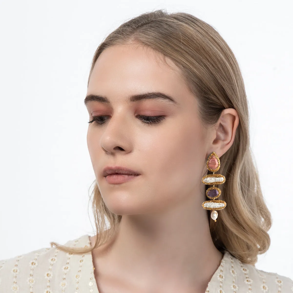 Nadira Earrings sold by Deepa Gurnari product image thumbnail 2