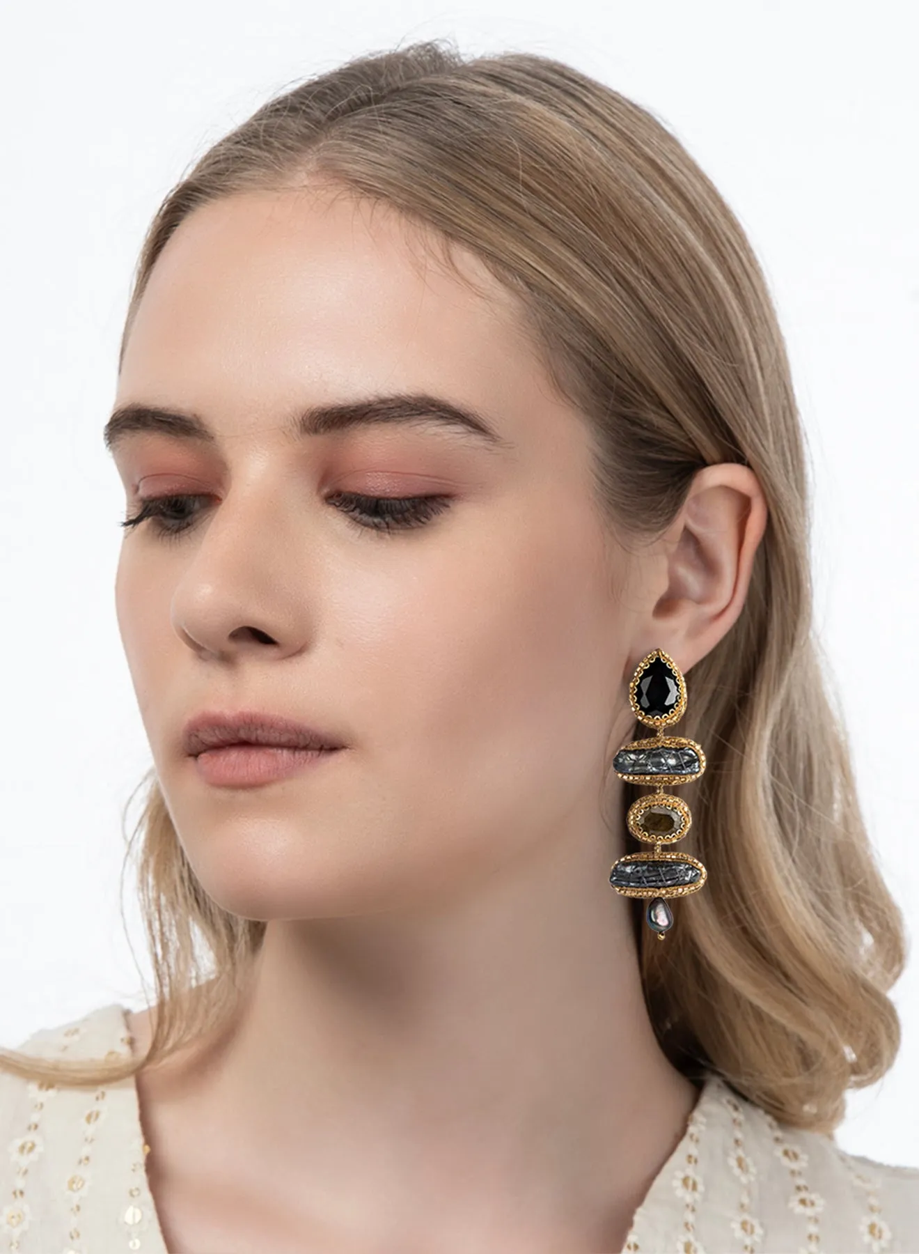 Nadira Earrings sold by Deepa Gurnari product image thumbnail 2