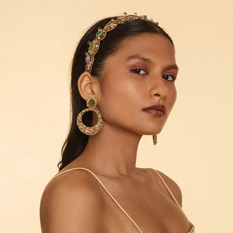 Isidore Earrings made by Deepa Gurnari