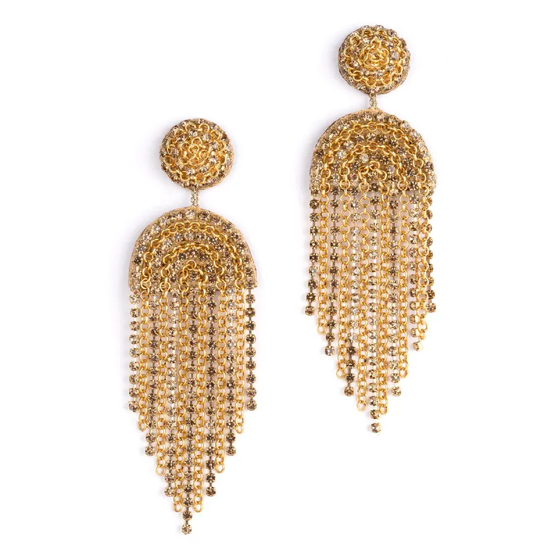 Lorelei Earrings made by Deepa Gurnari
