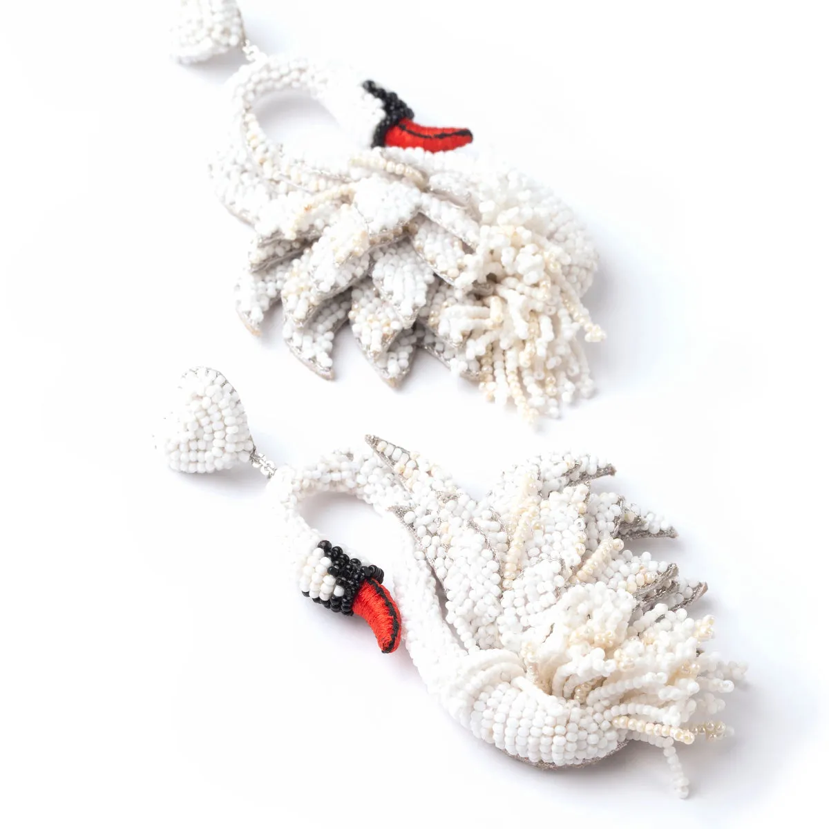 Swan Earrings sold by Deepa Gurnari product image thumbnail 2