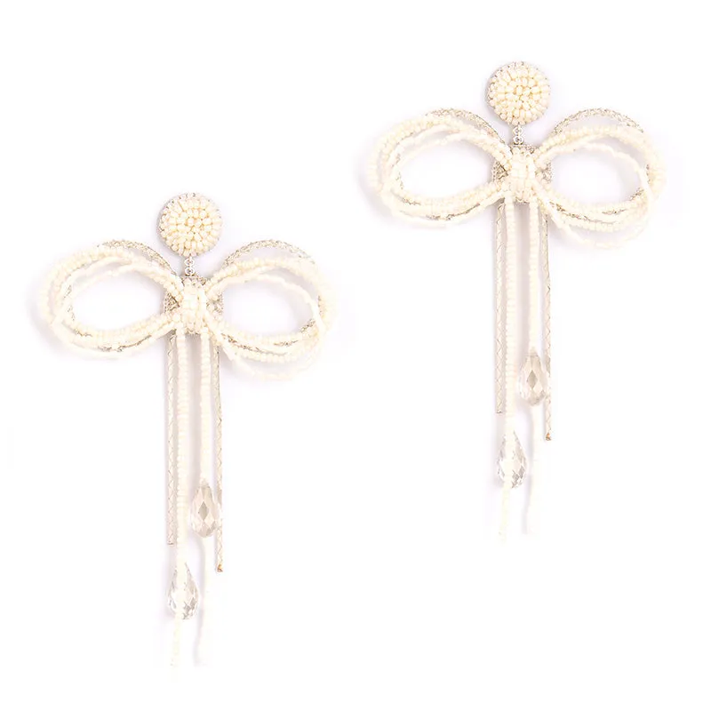 Coquette Earrings made by Deepa Gurnari