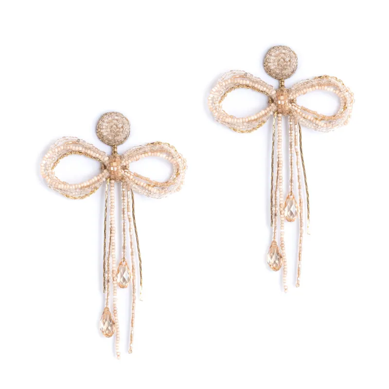 Coquette Earrings made by Deepa Gurnari