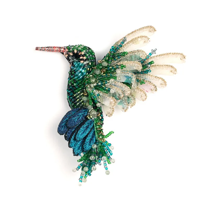 Hummingbird Brooch made by Bape