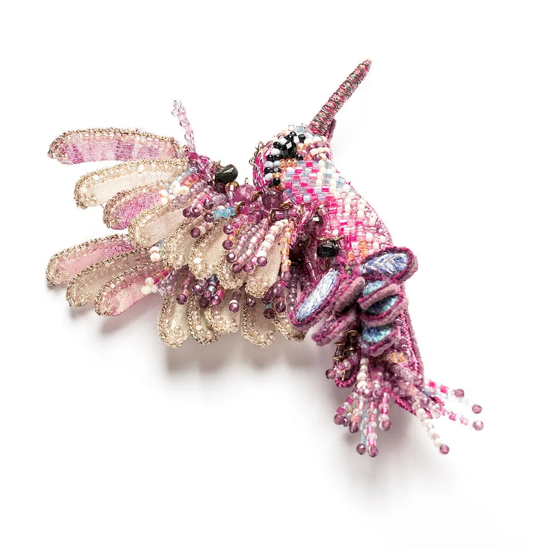 Hummingbird Brooch sold by Deepa Gurnari product image thumbnail 4