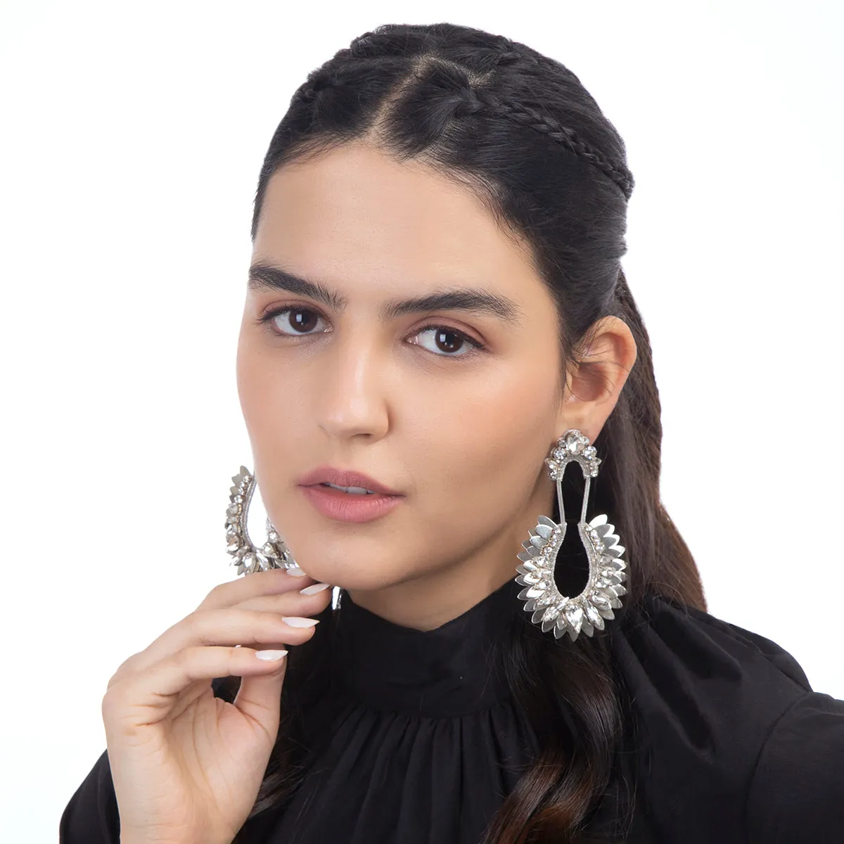 Nior Earrings sold by Deepa Gurnari product image thumbnail 2