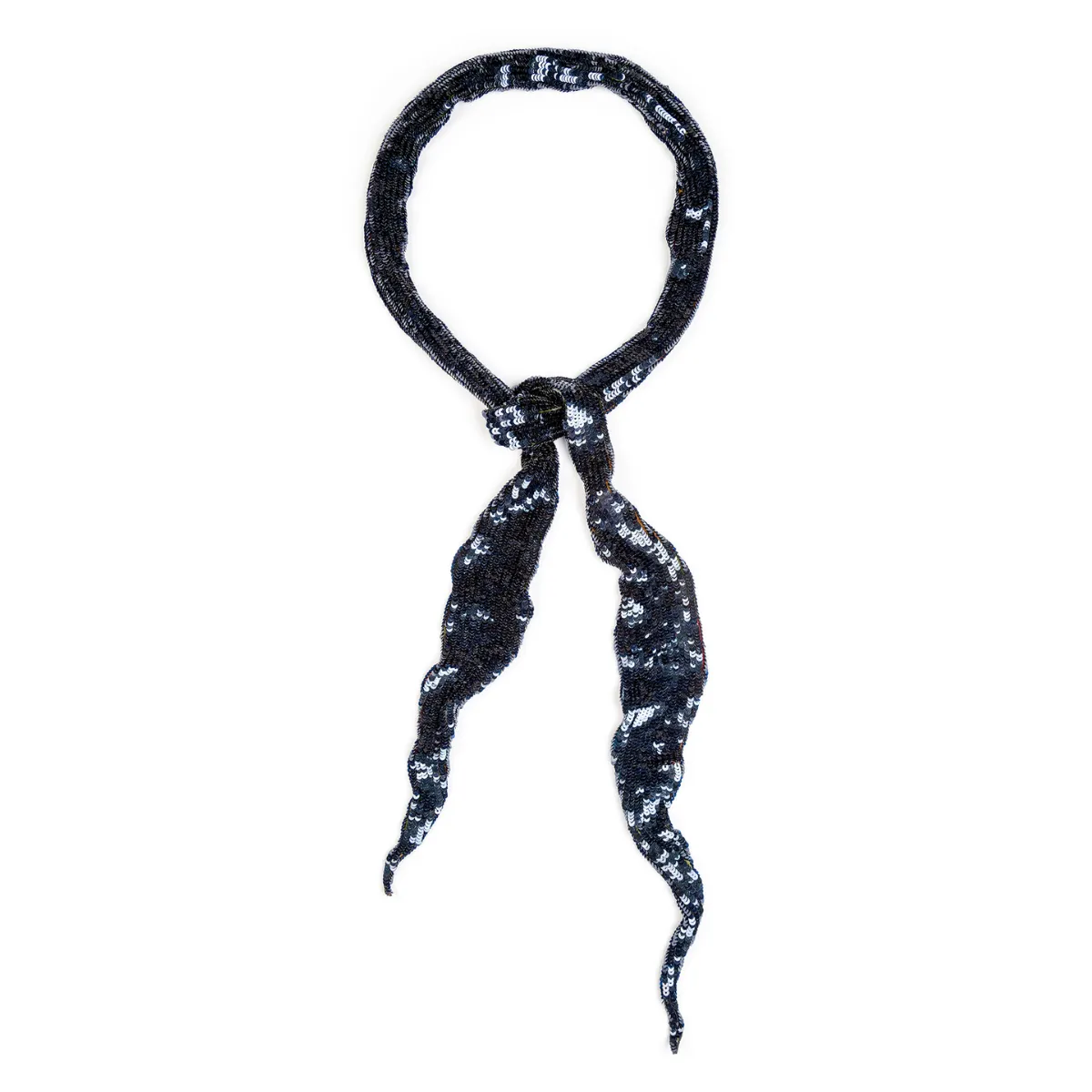 Veronique Sequin Skinny Scarf sold by Deepa Gurnari product image thumbnail 3