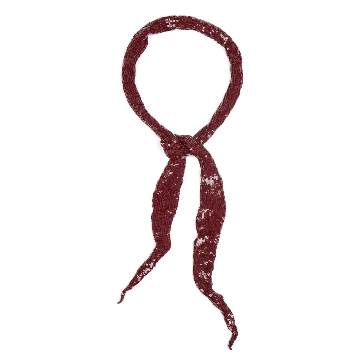 Veronique Sequin Skinny Scarf sold by Deepa Gurnari product image thumbnail 2