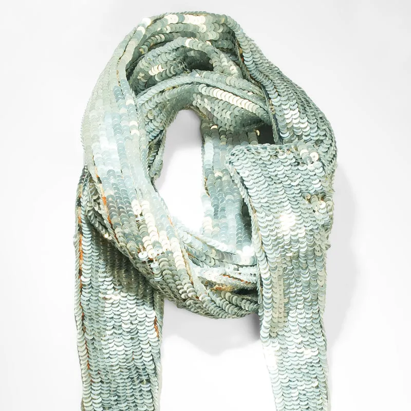Veronique Sequin Skinny Scarf sold by Deepa Gurnari product image thumbnail 2