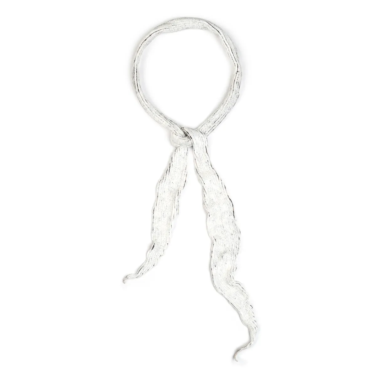 Veronique Sequin Skinny Scarf sold by Deepa Gurnari