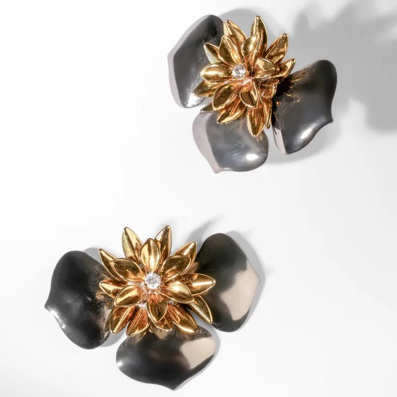 Baylen Earrings made by Deepa Gurnari
