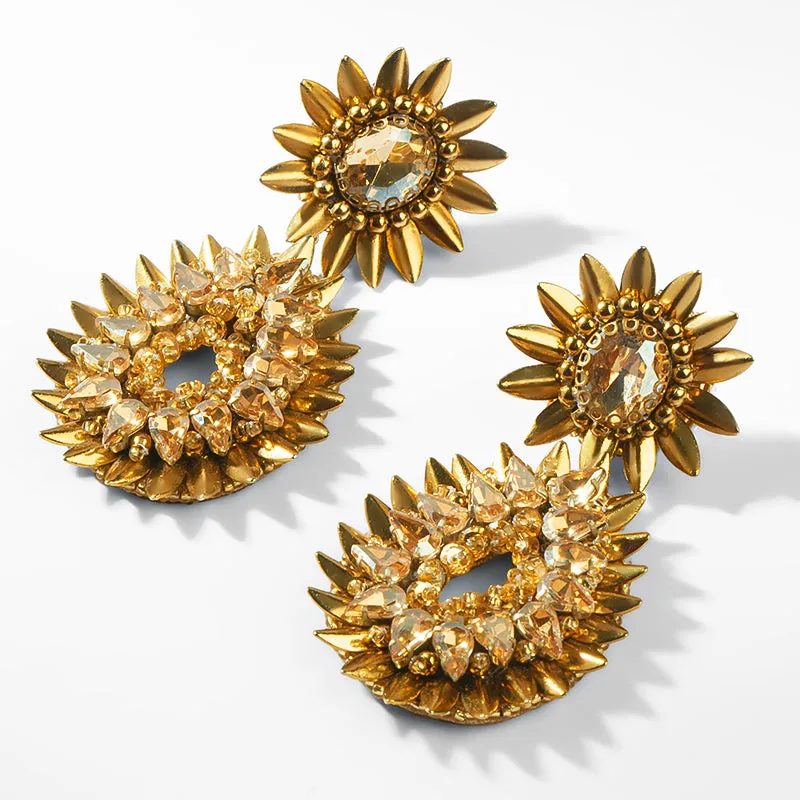 Pia Earrings made by Deepa Gurnari