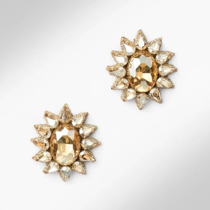 Gelina Earrings made by Deepa Gurnari