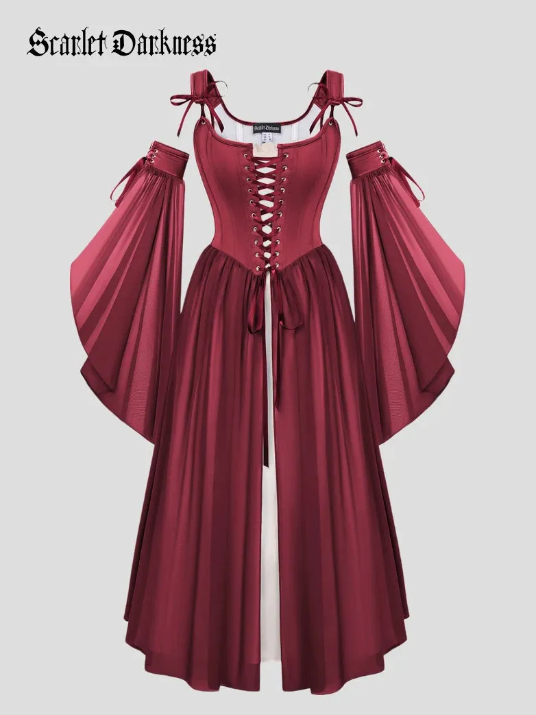 Renaissance Fairy Character 3pcs Set Costume with Lining sold by Scarlet Darkness