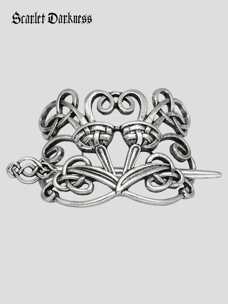 Renaissance Viking Hairpin Hair Stick sold by Scarlet Darkness product image thumbnail 3