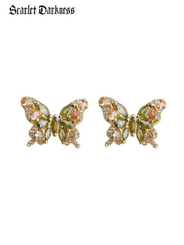 Fantasy Sweet Butterfly Earrings made by Scarlet Darkness