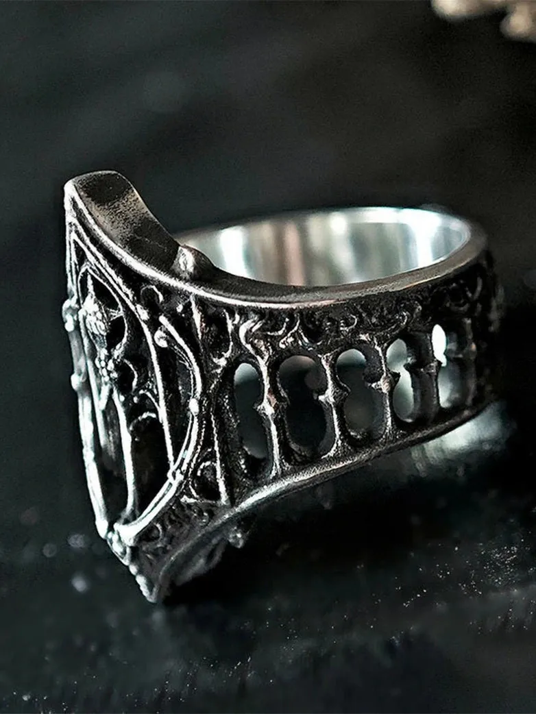 Medieval Castle Totem Ring sold by Scarlet Darkness product image thumbnail 3