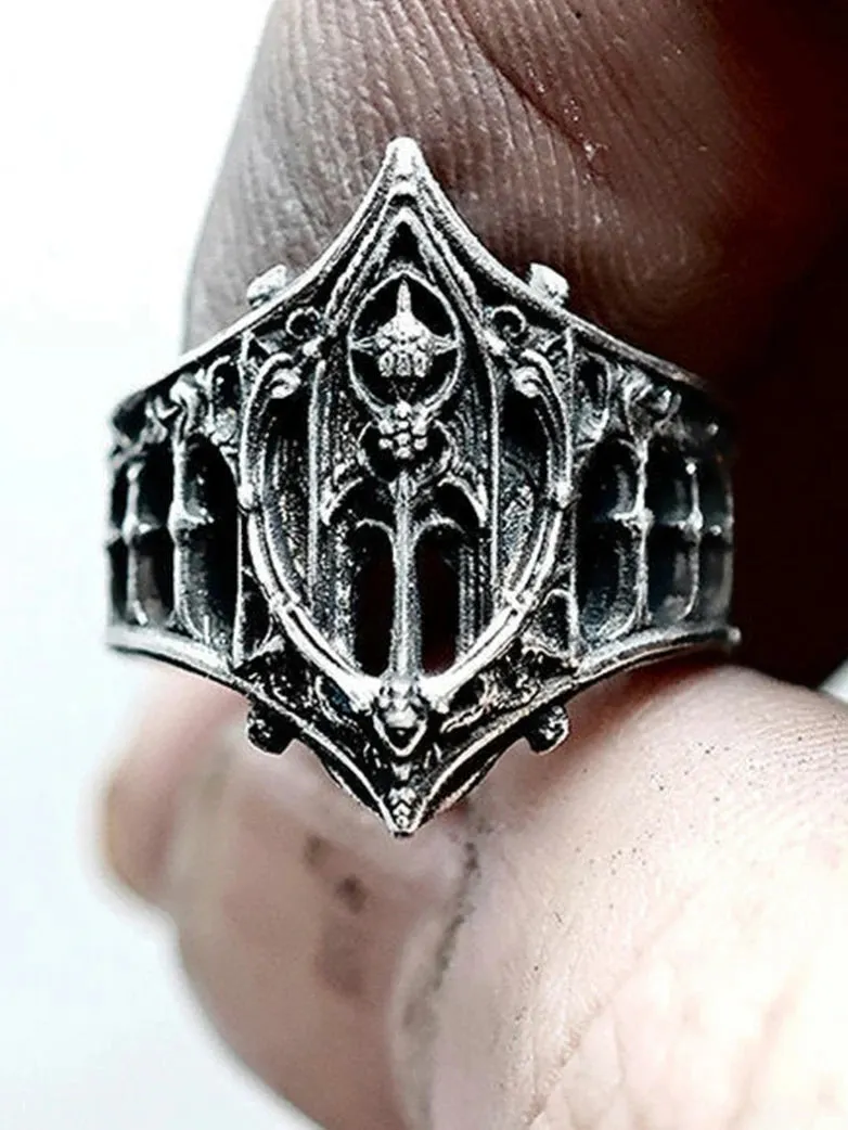 Medieval Castle Totem Ring sold by Scarlet Darkness product image thumbnail 5