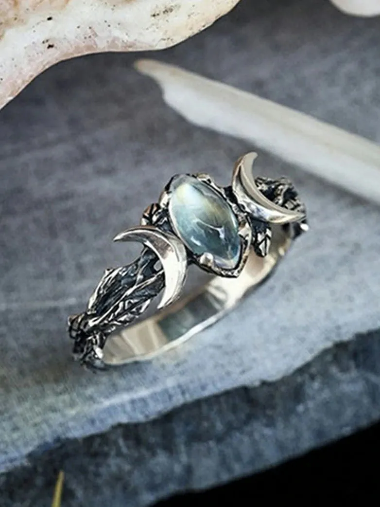 Renaissance Gemstone Open Ring sold by Scarlet Darkness product image thumbnail 5