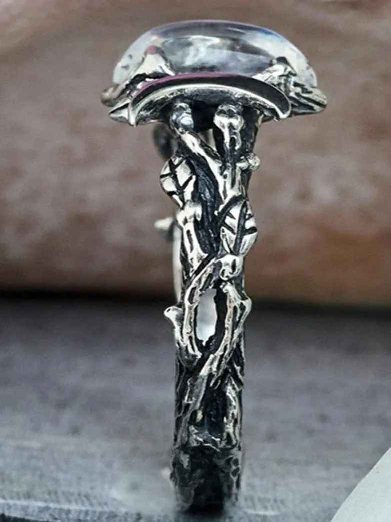 Renaissance Gemstone Open Ring sold by Scarlet Darkness product image thumbnail 4