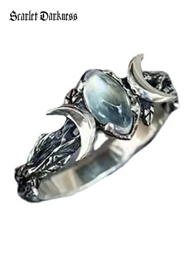 Renaissance Gemstone Open Ring sold by Scarlet Darkness product image thumbnail 2