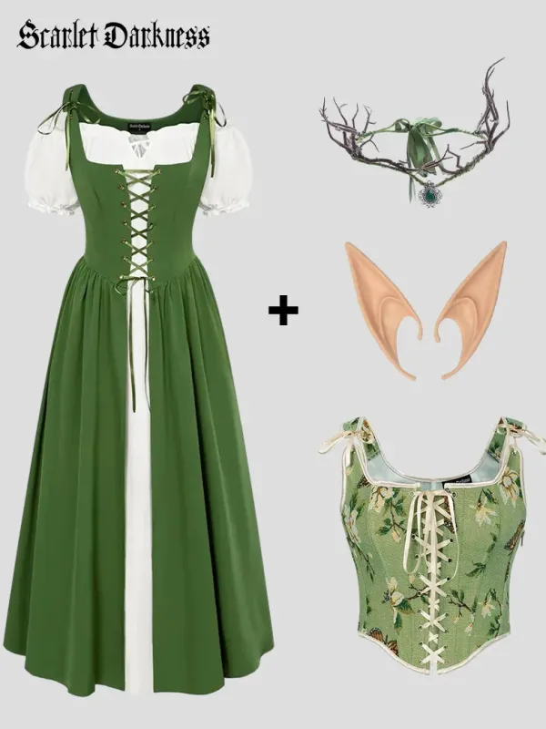 Scarlet Darkness Renaissance Fairy Costume made by Scarlet Darkness