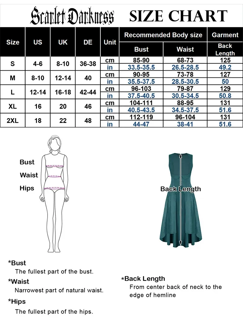 Scarlet Darkness Fantasy Renaissance Costume sold by Scarlet Darkness product image thumbnail 4