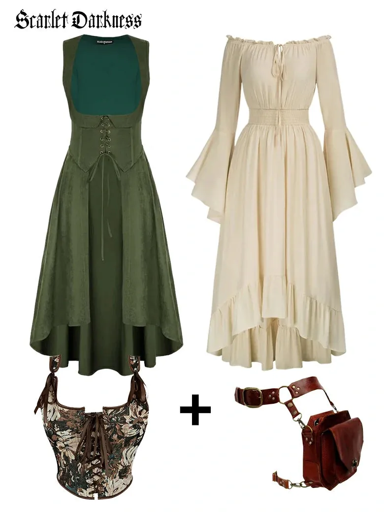 Scarlet Darkness Fantasy Renaissance Costume sold by Scarlet Darkness