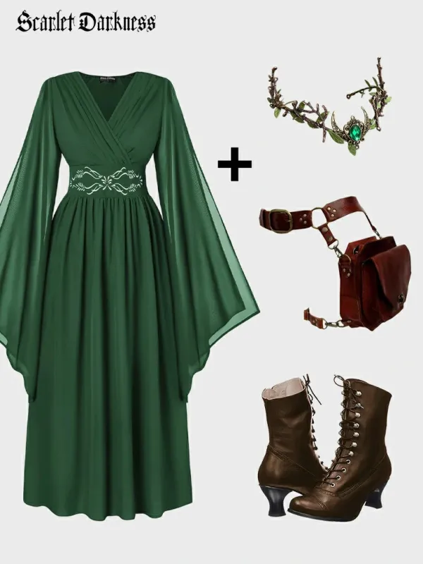 Scarlet Darkness Halloween Witchy Costume made by Scarlet Darkness