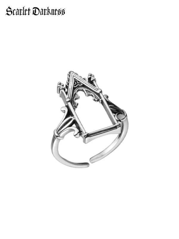 Gothic Castle Opening Ring made by Scarlet Darkness