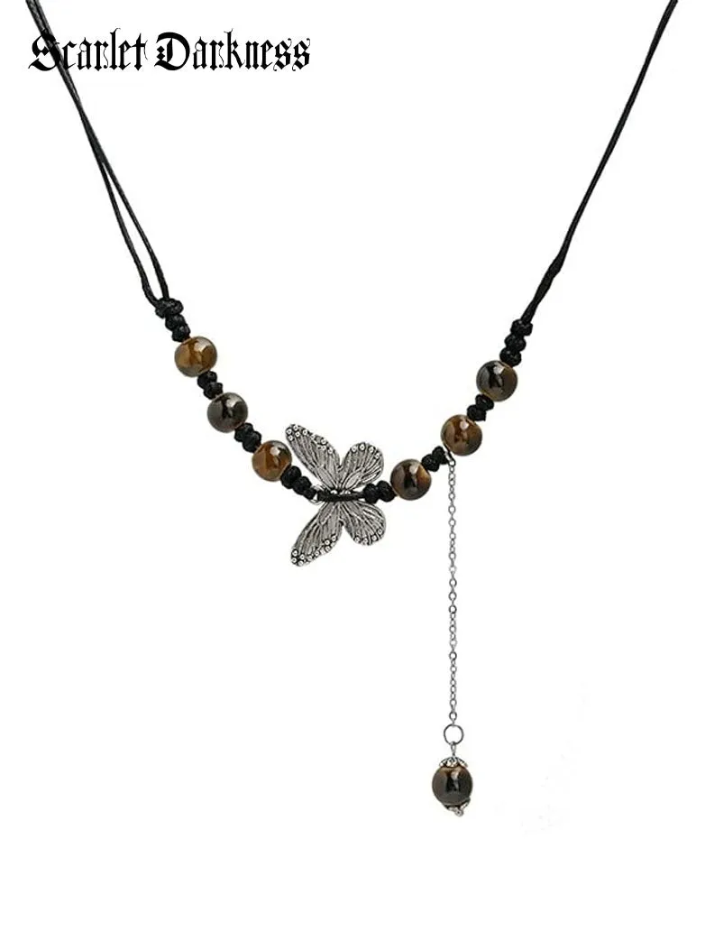 Renaissance Fairy Butterfly Necklace sold by Scarlet Darkness