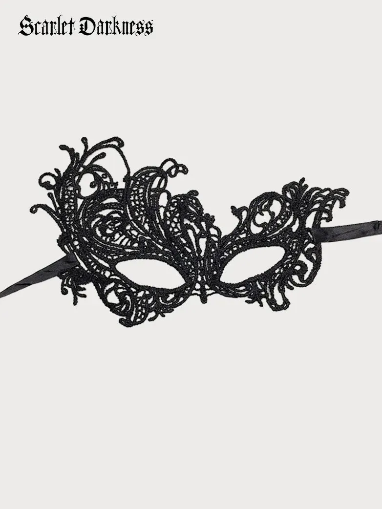 Gothic Masquerade Eye Patch sold by Scarlet Darkness product image thumbnail 3