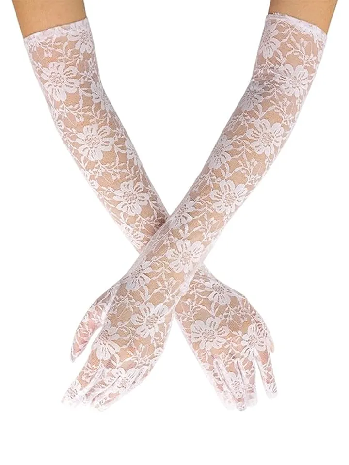 Victorian Lady Lace Gloves sold by Scarlet Darkness