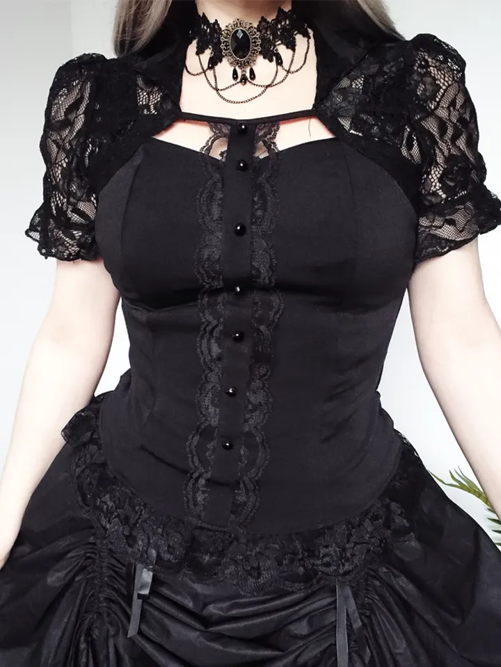 Gothic Vampire Gemstone Necklace sold by Scarlet Darkness product image thumbnail 2