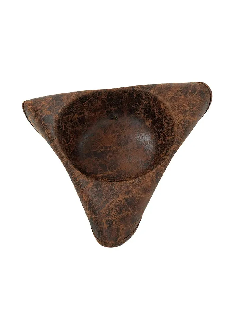 Pirate Triangle Leather Hat sold by Scarlet Darkness product image thumbnail 4