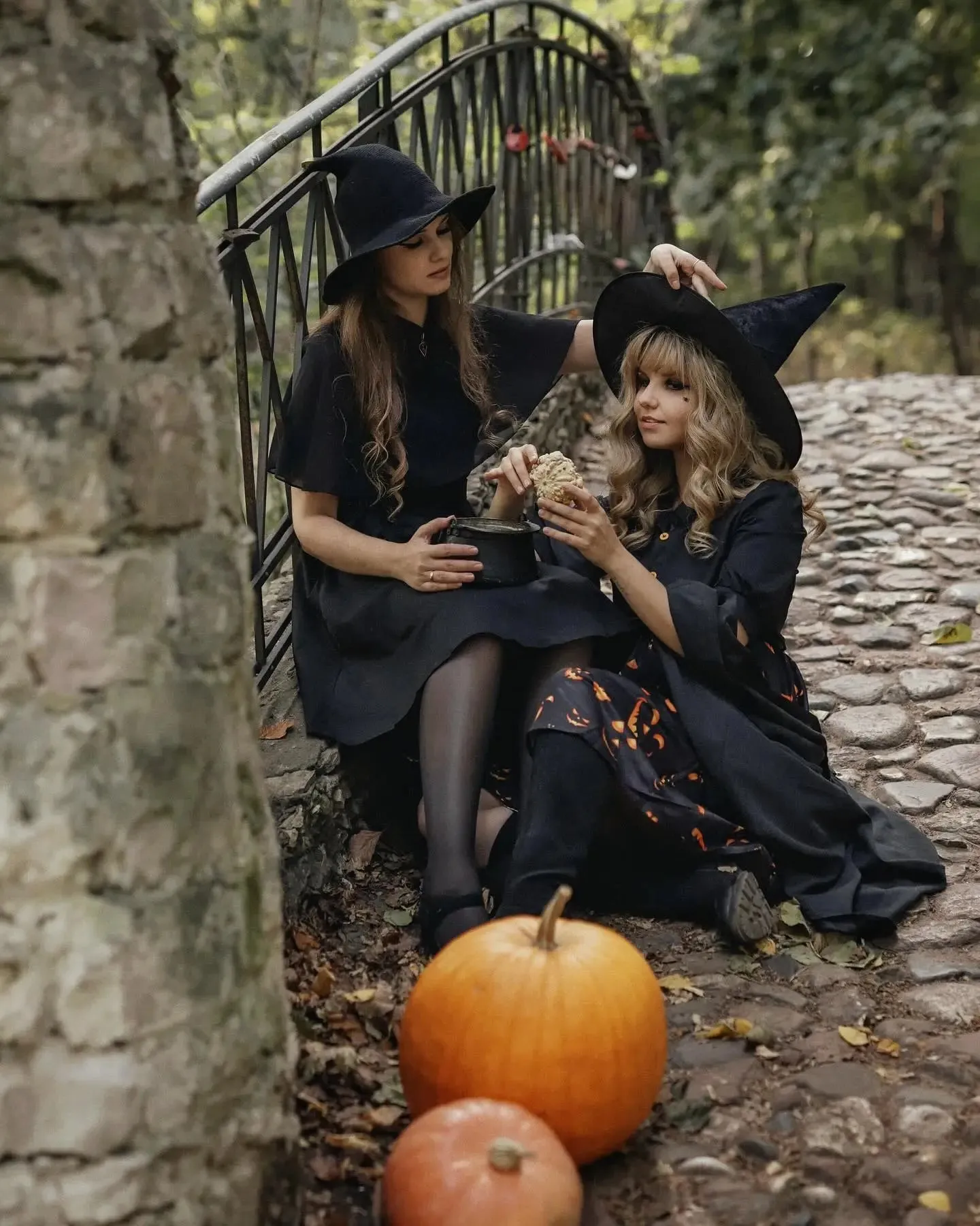 Gothic Witch Knitting Hat sold by Scarlet Darkness product image thumbnail 4