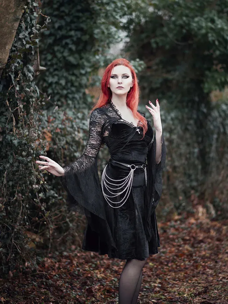 Punk Vibe Layered Waist Chain sold by Scarlet Darkness product image thumbnail 2