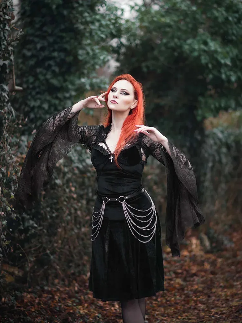 Punk Vibe Layered Waist Chain sold by Scarlet Darkness product image thumbnail 3