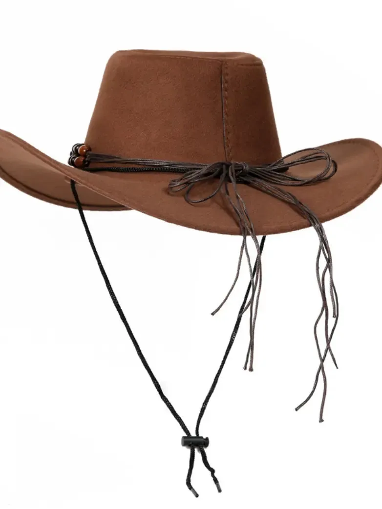 Cowboy Western Leather Hat sold by Scarlet Darkness product image thumbnail 2