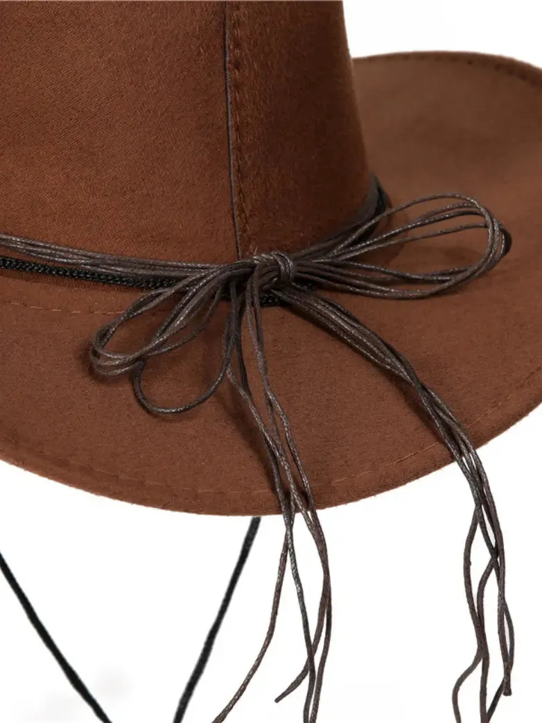 Cowboy Western Leather Hat sold by Scarlet Darkness product image thumbnail 5