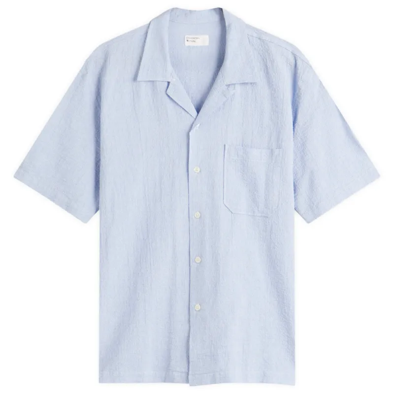 Universal Works Seersucker Road Shirt sold by End