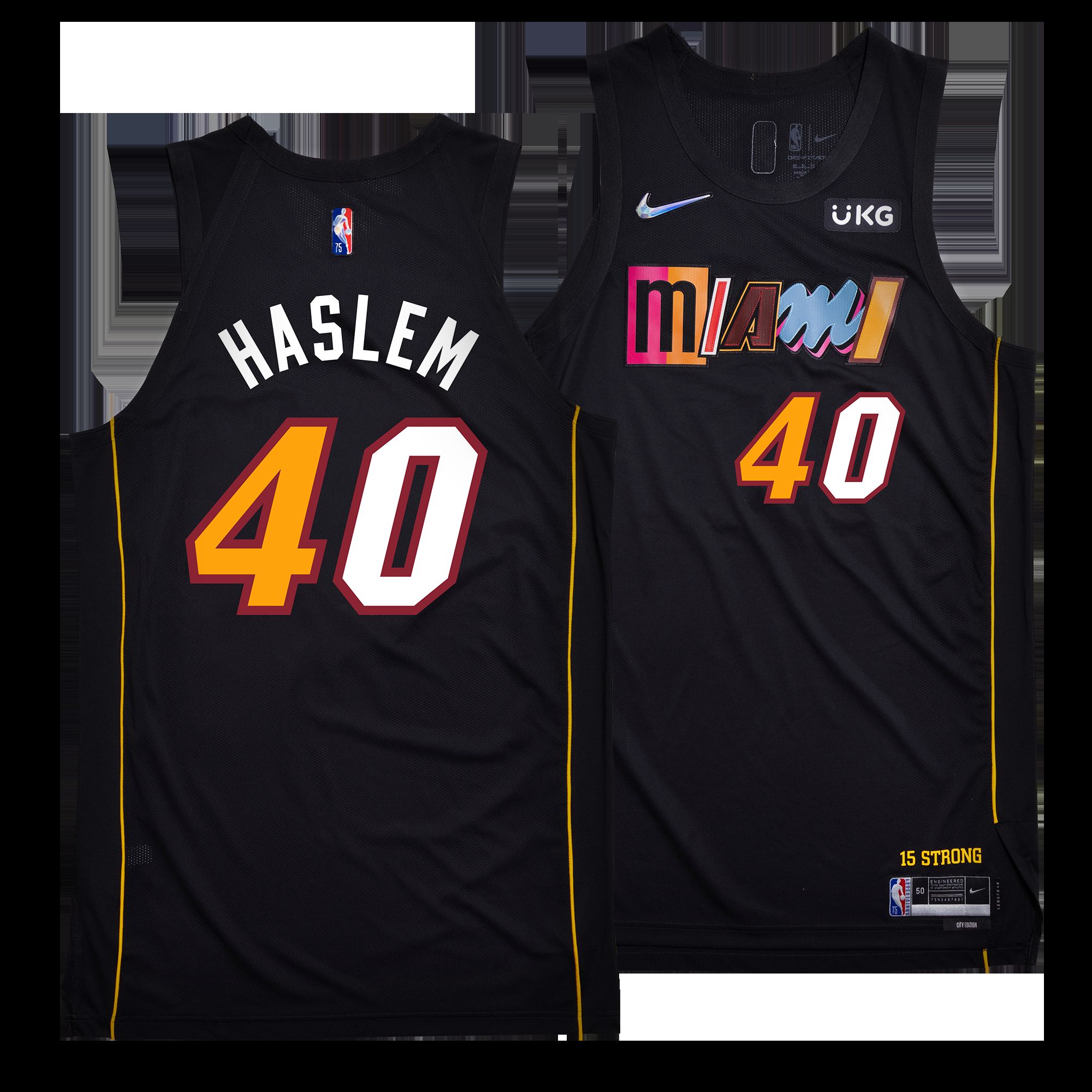 Udonis Haslem Nike Miami HEAT Mashup Youth Swingman Jersey - Player's Choice sold by Miami Heat Store