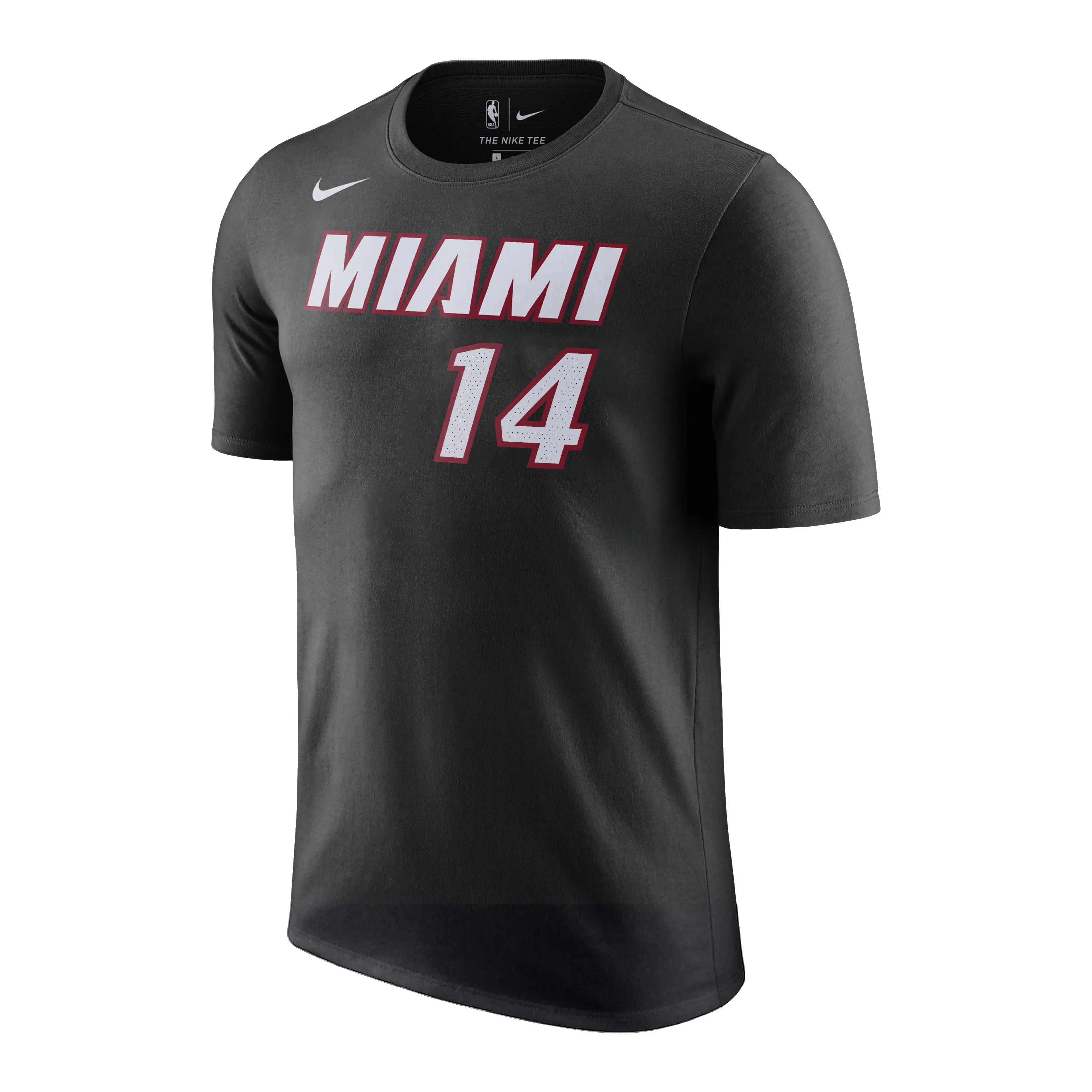 Tyler Herro Icon Black Name & Number Tee sold by Miami Heat Store