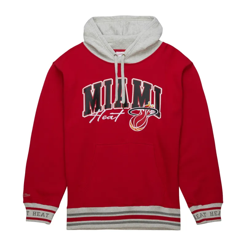 Mitchell & Ness Miami HEAT Vintage Logo Hoodie made by Mitchell & Ness