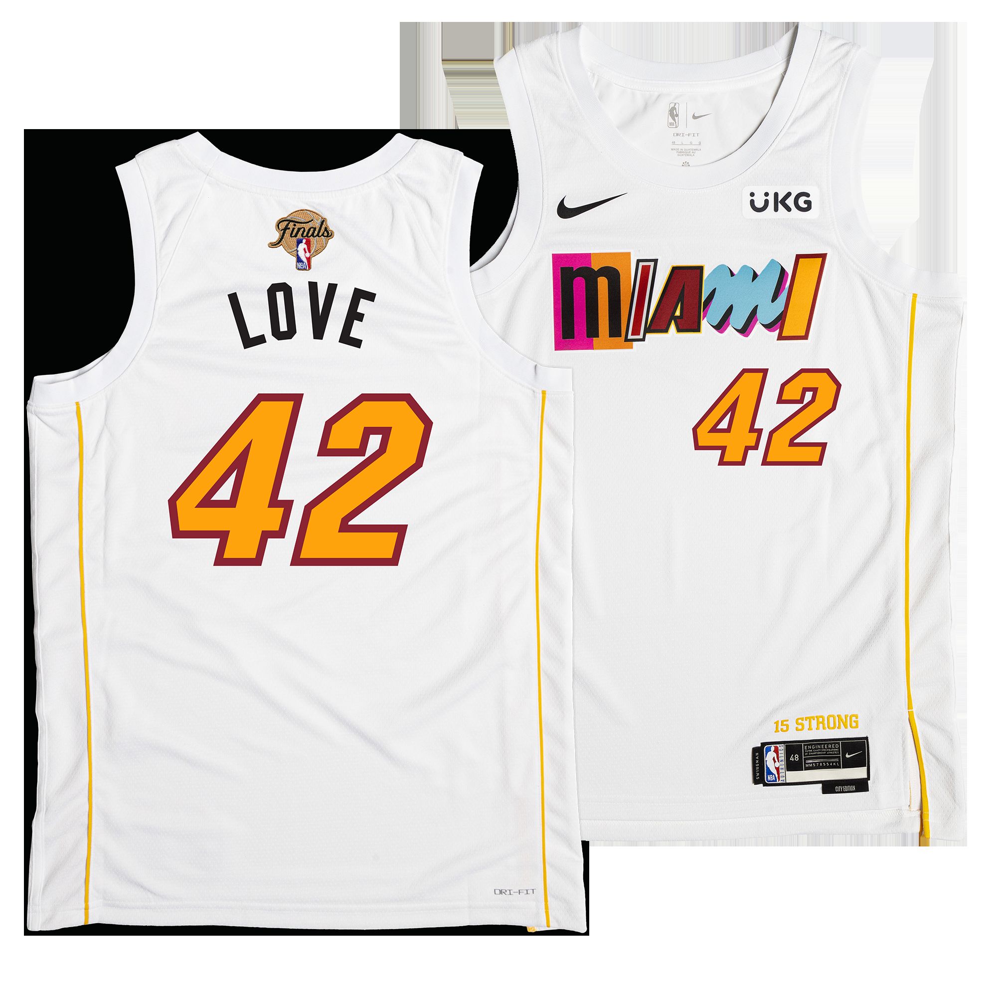 Kevin Love Nike Miami Mashup Vol. 2 Swingman Jersey - Finals Edition sold by Miami Heat Store