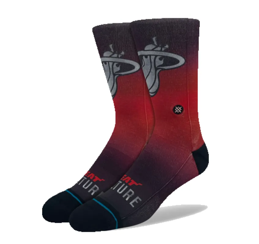 Stance HEAT Culture Gradient Socks sold by Miami Heat Store